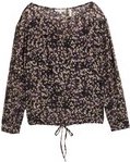Thumbnail - TOM TAILOR Damen Gemusterte Chiffon Bluse, braun, Gemustert, Gr. 38