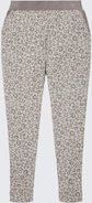 TOM TAILOR Damen Pyjama-Hose mit Leo-Print, grau, Animalprint, Gr. M/38