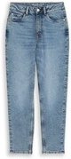 TOM TAILOR DENIM Damen TTLINLEY MOM High Waist Ankle Jeans, blau, Uni, Gr. 28