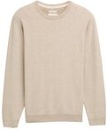 Thumbnail - TOM TAILOR Herren Strickpullover aus Bio-Baumwolle, beige, Meliert, Gr. XL