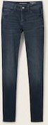 TOM TAILOR Damen TTALEXA SLIM Jeans, blau, Uni, Gr. 27/32