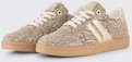 TOM TAILOR Damen Sneaker mit Animal-Print, beige, Animalprint, Gr. 37