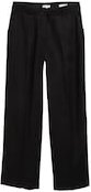 Thumbnail - TOM TAILOR Damen TTLEA Wide Leg Hose mit Leinenanteil, schwarz, Uni, Gr. 34/32