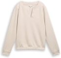 Thumbnail - TOM TAILOR Damen Scuba Sweatshirt mit Strasssteinen, braun, Uni, Gr. XXXL