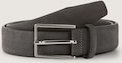 Thumbnail - TOM TAILOR Herren TTLOGAN Velourledergürtel mit eckiger Dornschließe, grau, Uni, Gr. 95