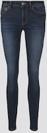 TOM TAILOR DENIM Damen TTJONA EXTRA SKINNY Jeans, blau, Uni, Gr. 27/30