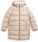 Thumbnail - TOM TAILOR DENIM Damen Puffer-Mantel mit Kapuze, braun, Uni, Gr. XS