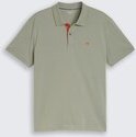 Thumbnail - TOM TAILOR Herren Piqué Poloshirt mit Logo-Stickerei, grün, Uni, Gr. L