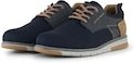 TOM TAILOR Herren Schnürschuhe im Knitted-Look, blau, Uni, Gr. 41