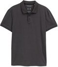 TOM TAILOR Herren Basic Jersey Poloshirt, schwarz, Uni, Gr. S