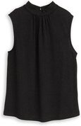 Thumbnail - TOM TAILOR Damen Top mit Glitzer-Effekt, schwarz, Uni, Gr. XS