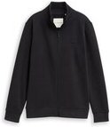 Thumbnail - TOM TAILOR Jungen Sweatjacke mit Stehkragen, schwarz, Uni, Gr. 128