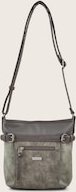 Thumbnail - TOM TAILOR Damen TTJUNA Umhängetasche mit Gürtelelement, grau, Uni, Gr. ONESIZE