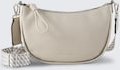 TOM TAILOR Damen TTTATIANA Umhängetasche mit gemustertem Webriemen, grau, Uni, Gr. ONESIZE