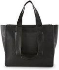 Thumbnail - TOM TAILOR DENIM Damen TTAISHA L Shopper aus Lederimitat, schwarz, Uni, Gr. ONESIZE