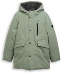 TOM TAILOR Jungen Arctic Parka mit Kapuze, grün, Uni, Gr. 176