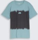 TOM TAILOR Jungen Oversize T-Shirt mit Foto-Print, blau, Uni, Gr. 128