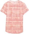 Thumbnail - TOM TAILOR Damen Plus Size - Bluse aus Viskose, rot, Kariert, Gr. 46