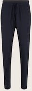 TOM TAILOR Herren Pyjama-Hose aus Baumwolle, blau, Uni, Gr. 48/S