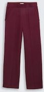 TOM TAILOR Damen Loose Straight Scuba Hose, rot, Uni, Gr. 44/32