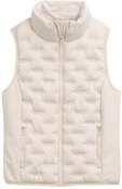 Thumbnail - TOM TAILOR Damen Lightweight Steppweste mit Stehkragen, weiß, Uni, Gr. XL