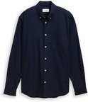 Thumbnail - TOM TAILOR Herren Regular Fit Hemd mit Brusttasche, blau, Uni, Gr. XXL