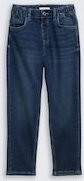 TOM TAILOR Jungen Relaxed Fit Jeans mit Stretch, blau, Uni, Gr. 104
