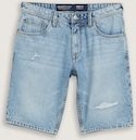 TOM TAILOR DENIM Herren TTPIERS SLIM DESTROYED Jeans Shorts, blau, Uni, Gr. XXL