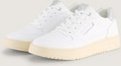 TOM TAILOR Damen Sneaker mit Metallic-Details, weiß, Uni, Gr. 41