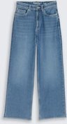 Thumbnail - TOM TAILOR DENIM Damen TTLINOU WIDE High Waist Jeans, blau, Uni, Gr. XL/30