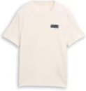 Thumbnail - TOM TAILOR Herren T-Shirt mit Print, braun, Uni, Gr. XL