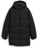 Thumbnail - TOM TAILOR DENIM Herren Puffer Parka mit Kapuze, schwarz, Uni, Gr. L