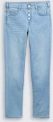 TOM TAILOR Damen TTALEXA STRAIGHT Jeans, blau, Uni, Gr. 28/32