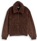 Thumbnail - TOM TAILOR DENIM Damen Teddy Sweatjacke, braun, Uni, Gr. S