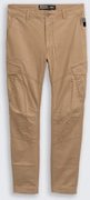 TOM TAILOR DENIM Herren Regular Tapered Cargo Hose, braun, Uni, Gr. M