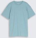 TOM TAILOR Jungen Oversize T-Shirt mit Rückenprint, blau, Uni, Gr. 164