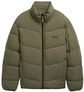 Thumbnail - TOM TAILOR DENIM Herren Wasserabweisende Pufferjacke, grün, Uni, Gr. S