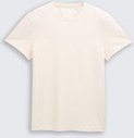 TOM TAILOR Herren Slim Fit T-Shirt mit Stretch, braun, Uni, Gr. XXL