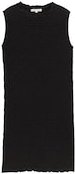 Thumbnail - TOM TAILOR DENIM Damen Mini T-Shirt-Kleid, schwarz, Uni, Gr. M