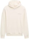 Thumbnail - TOM TAILOR DENIM Herren Relaxed Fit Hoodie Sweatshirt mit Rückenprint, weiß, Print, Gr. M