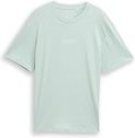 TOM TAILOR DENIM Herren Relaxed Fit T-Shirt aus Baumwolle, grün, Uni, Gr. XS