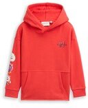 Thumbnail - TOM TAILOR Jungen Oversize Hoodie Sweatshirt, rot, Uni, Gr. 104/110