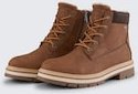 TOM TAILOR Herren Wasserdichte Boots mit Fütterung, braun, Uni, Gr. 41