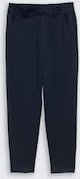 TOM TAILOR DENIM Damen Relaxed Fit Hose mit elastischem Bund, blau, Uni, Gr. XS