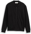 Thumbnail - TOM TAILOR DENIM Herren Sweatjacke mit Bomberkragen, bunt, Uni, Gr. XS