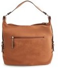 TOM TAILOR Damen TTCAIA Beuteltasche aus Lederimitat, braun, Uni, Gr. ONESIZE