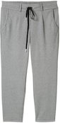 Thumbnail - TOM TAILOR Damen Cropped Loose Fit Hose, schwarz, Gemustert, Gr. 40/28
