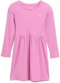 Thumbnail - TOM TAILOR Mädchen Mini-Kleid mit Stickerei, rosa, Uni, Gr. 104/110
