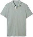 Thumbnail - TOM TAILOR Herren Piqué Poloshirt mit Logo-Stickerei, grün, Uni, Gr. L