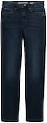 Thumbnail - TOM TAILOR Damen TTELVA STRAIGHT High Waist Jeans, blau, Uni, Gr. 30/32
